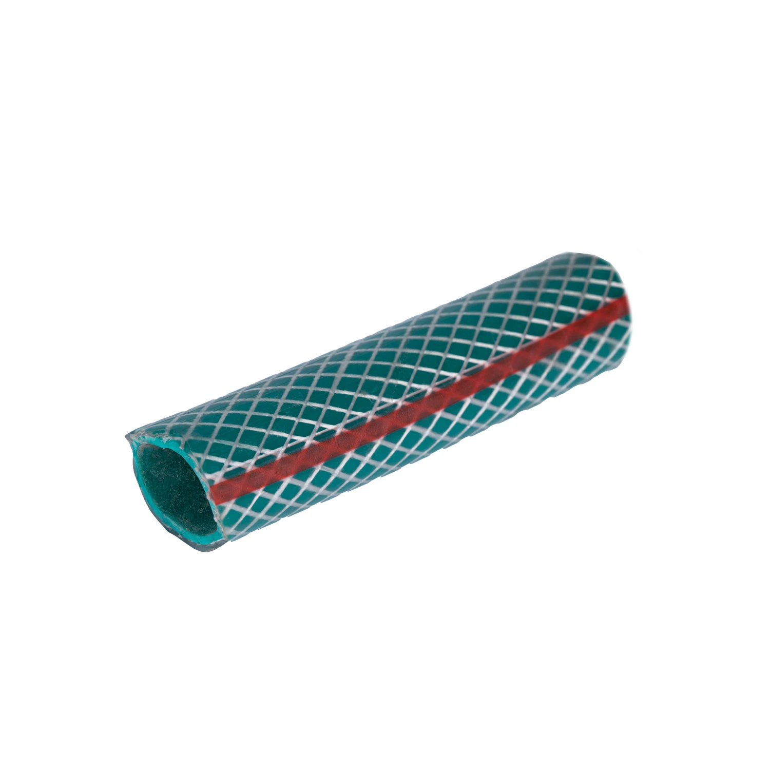 Fiber Garden Hose (Green/Red)